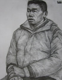 2009年中国美术学院绘画类素描优秀试卷49