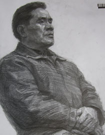 2009年中国美术学院绘画类素描优秀试卷50