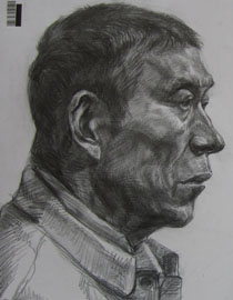 2009年中国美术学院绘画类素描优秀试卷51