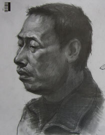 2009年中国美术学院绘画类素描优秀试卷56