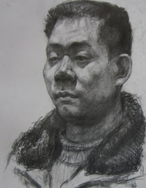 2009年中国美术学院绘画类素描优秀试卷57