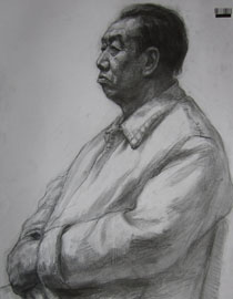2009年中国美术学院绘画类素描优秀试卷65