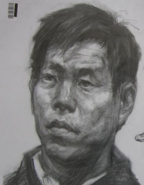 2009年中国美术学院设计类素描优秀试卷8
