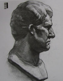 2009年中国美术学院设计类素描优秀试卷20