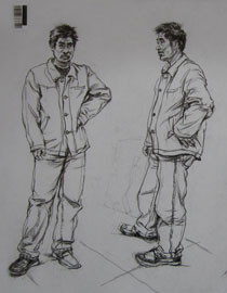 2009年中国美术学院中国画优秀试卷5（人物）