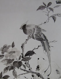 2009年中国美术学院中国画优秀试卷30（花鸟）