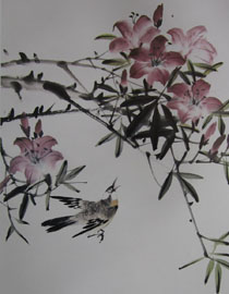 2009年中国美术学院中国画优秀试卷36（花鸟）