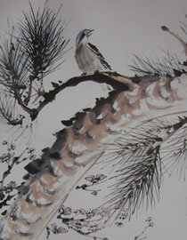 2009年中国美术学院中国画优秀试卷29（花鸟）