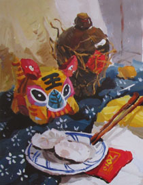 2010年清华大学美术学院色彩高分试卷7（设计）