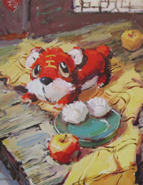 2010年清华大学美术学院色彩高分试卷12（设计）