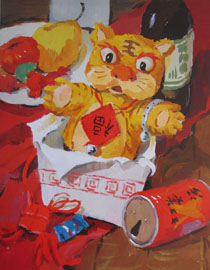 2010年清华大学美术学院色彩高分试卷18（设计）