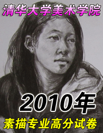 2010年清华大学美术学院素描高分试卷
