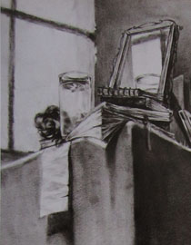 2010年清华大学美术学院素描高分试卷1（设计）
