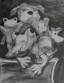2010年江南大学素描优秀试卷5