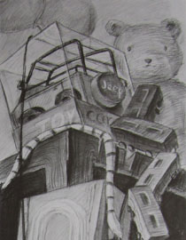 2010年江南大学素描优秀试卷6
