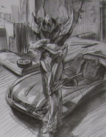 2010年江南大学素描优秀试卷10