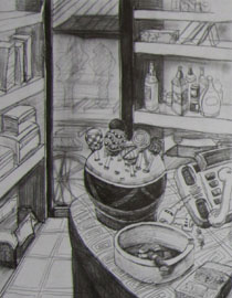 2010年江南大学素描优秀试卷17