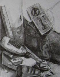 2010年江南大学素描优秀试卷19