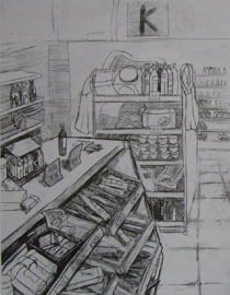 2010年江南大学素描优秀试卷20