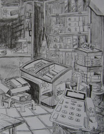 2010年江南大学素描优秀试卷21