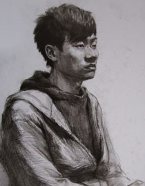 2010年清华大学美术学院素描高分试卷32（造型）