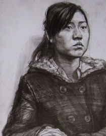 2010年清华大学美术学院素描高分试卷34（造型）