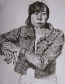 2010年清华大学美术学院素描高分试卷36（造型）
