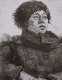 2010年清华大学美术学院素描高分试卷28（造型）
