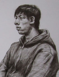 2010年清华大学美术学院素描高分试卷30（造型）