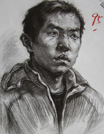 2010年四川美术学院素描优秀试卷14