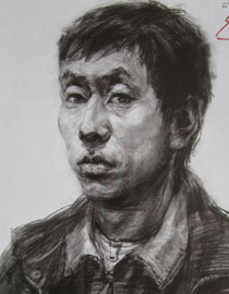 2010年四川美术学院素描优秀试卷17