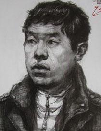 2010年四川美术学院素描优秀试卷19