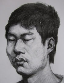 2010年中央民族大学素描优秀试卷32