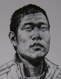 2010年中央民族大学素描优秀试卷14