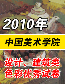 2010年中国美术学院设计、建筑类色彩优秀试卷