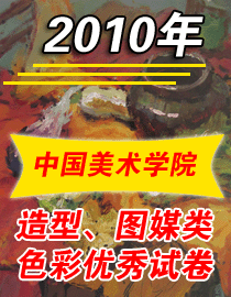 2010年中国美术学院造型、图媒类色彩优秀试卷