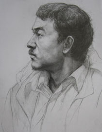 2010年中国美术学院素描优秀试卷2