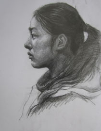 2010年中国美术学院素描优秀试卷44