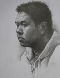 2010年中国美术学院素描优秀试卷50