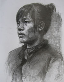 2010年中国美术学院素描优秀试卷51