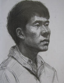 2010年中国美术学院素描优秀试卷53