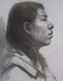 2010年中国美术学院素描优秀试卷59