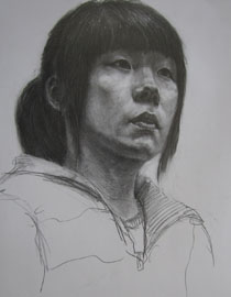 2010年中国美术学院素描优秀试卷68