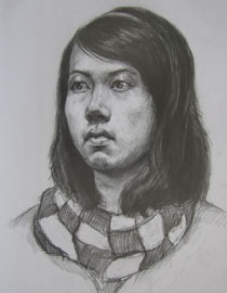 2010年中国美术学院素描优秀试卷69