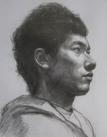 2010年中国美术学院素描优秀试卷70