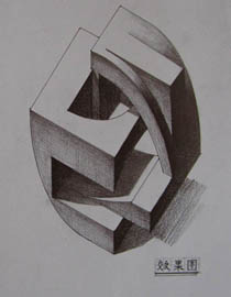 中央美术学院2010年建筑学优秀试卷37（立体设计）