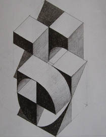 中央美术学院2010年建筑学优秀试卷44（立体设计）