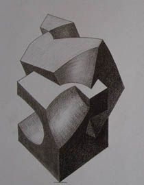 中央美术学院2010年建筑学优秀试卷46（立体设计）