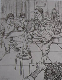 中央美术学院2010年中国画优秀试卷15（速写）