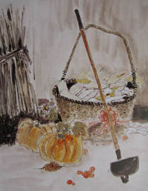 中央美术学院2010年中国画优秀试卷21（命题创作）